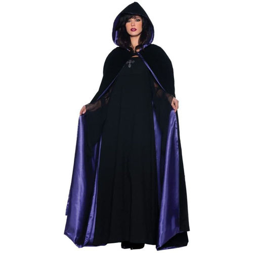 Cape Black/Purple Adult