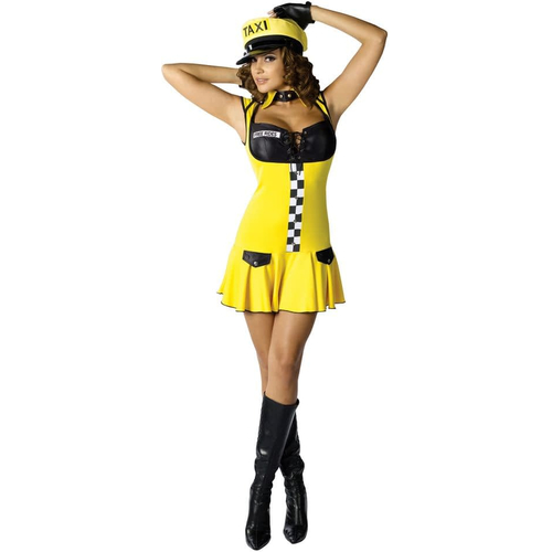 Cute Cabbie Adult Costume
