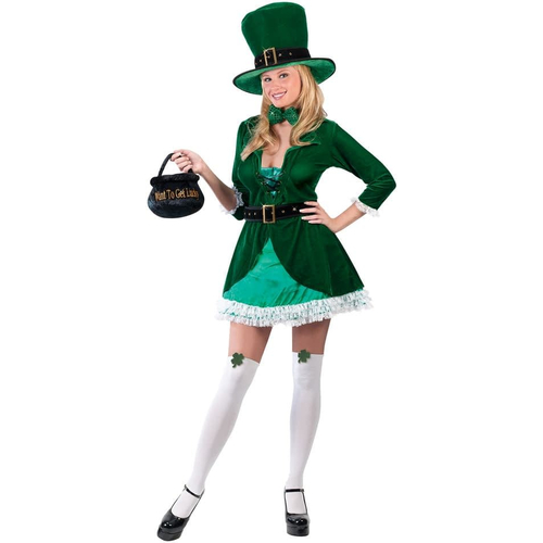 Cute Leprechaun Adult Costume