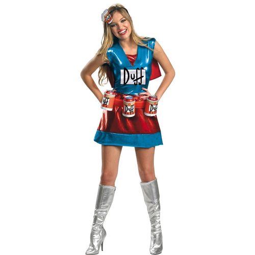 Duffwoman Simpsons Adult Costume