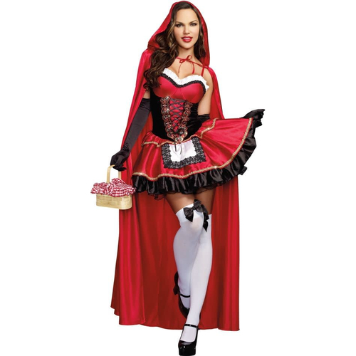 Fabulous Riding Hood Adult Costume