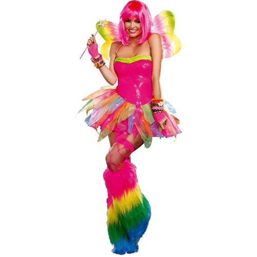 Rainbow Fairy Adult Costume