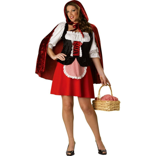 Red Riding Hood Plus Size Adult Costume