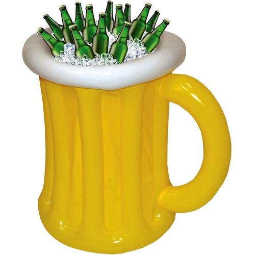 Beer Mug Cooler. Octoberfest Decorations.