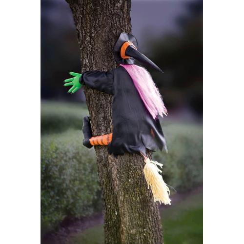 Betty Bash Crashing Witch. Outdoor Decoration.
