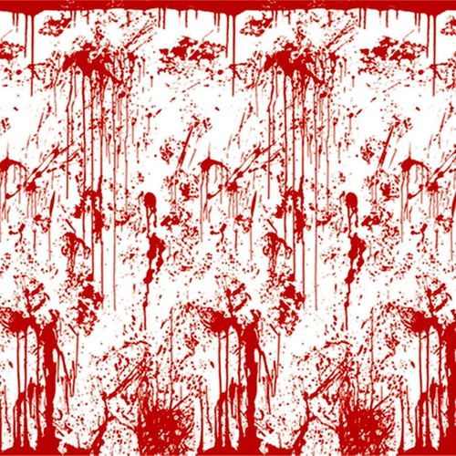 Bloody Wall Backdrop. Walls, Doors, Windows Halloween Decorations.