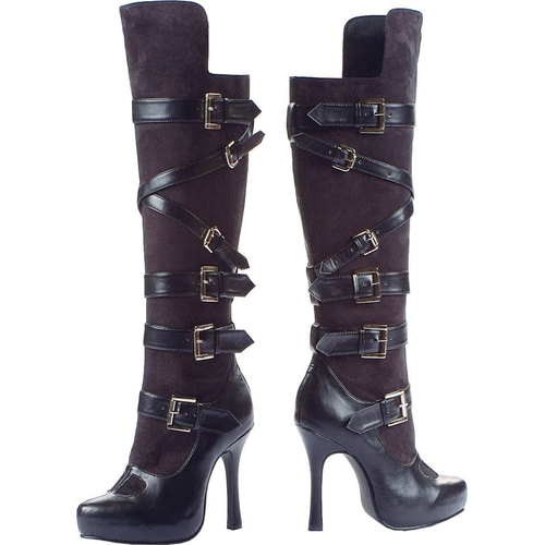 Boot Bandit Blk By Leg Ave Sz6