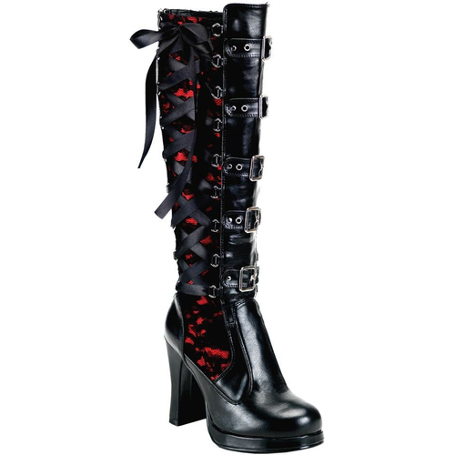 Boot Crypto Buckle Bk Size 10