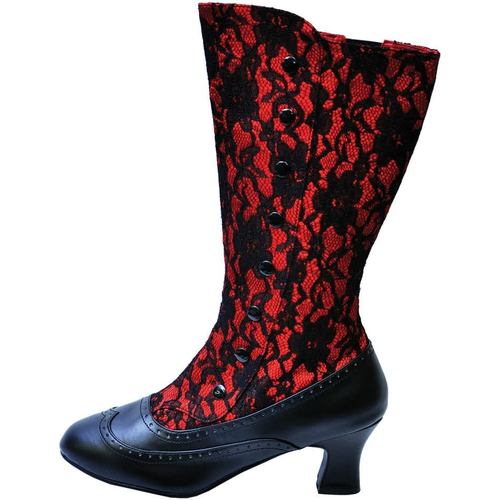 Boot Spooky Red Size 8