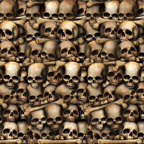 Catacombs Backdrop. Walls, Doors, Windows Halloween Decorations.