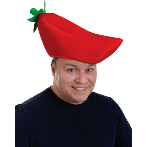 Chili Pepper Hat. Fiesta Decorations.