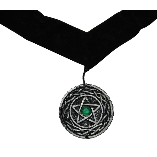 Choker Velvet Pentagram
