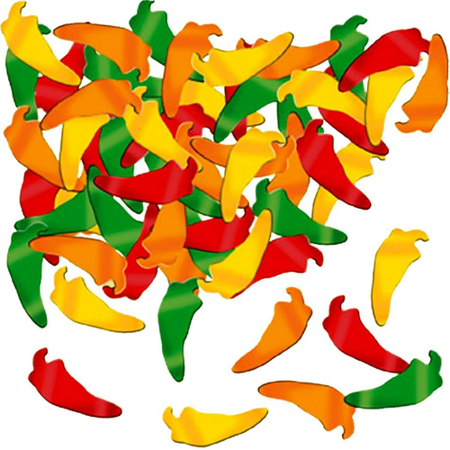 Fanci-Fetti Chili Peppers. Fiesta Decorations.