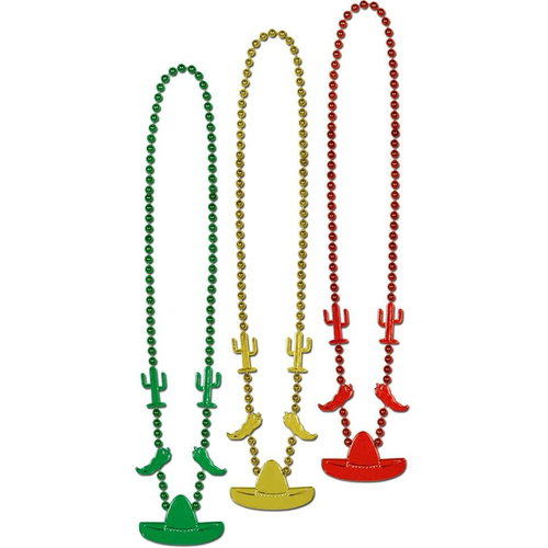 Fiesta Beads. Fiesta Decorations.