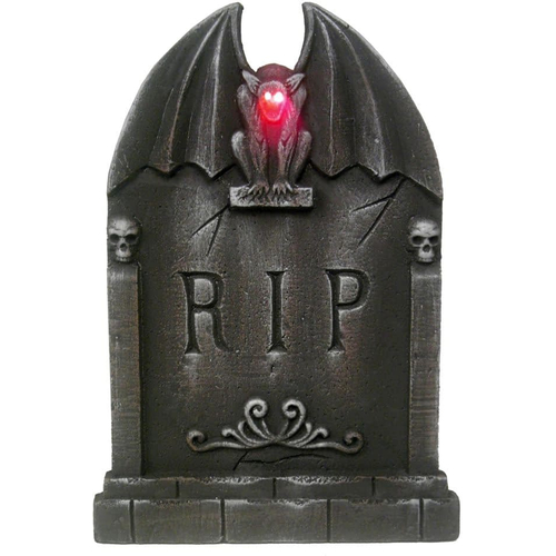 Gargoyle Lightup Tombstone