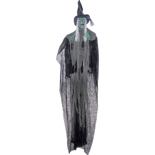 Hanging 12 Ft Witch. Halloween Props.