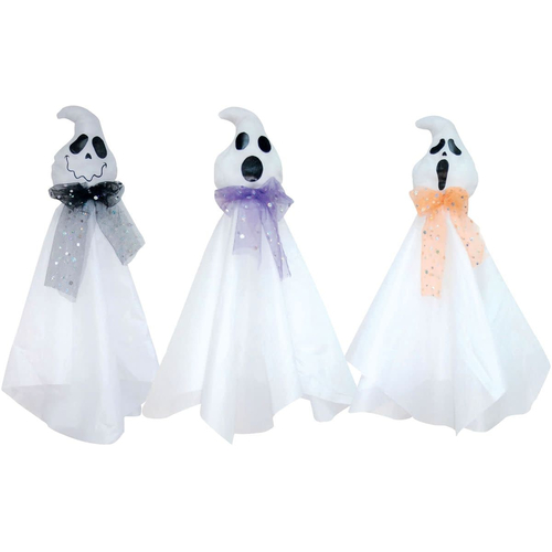 Hanging Friendly Ghosts.  Halloween Props.
