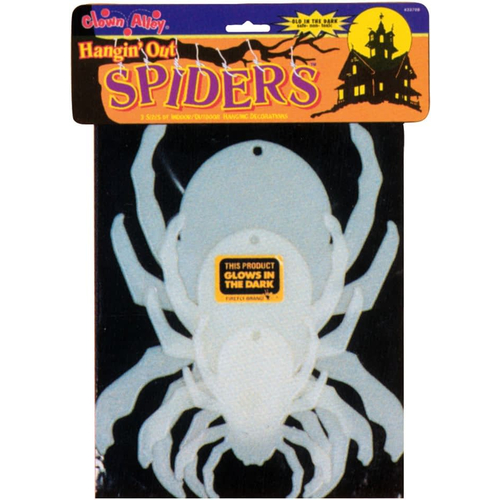 Hanging Glow Spiders