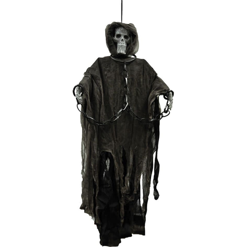 Hanging Grey Reaper 60 In.  Halloween Props.