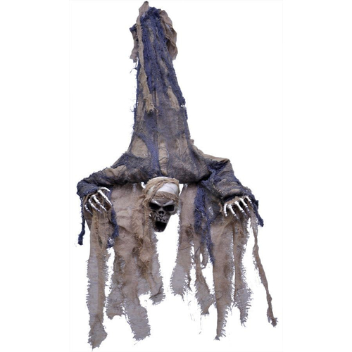 Hanging Upside Down Ghoul. Halloween Prop.