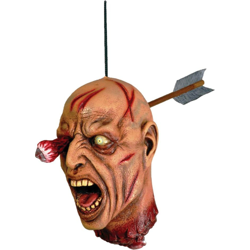 Head With Arrow. Halloween Heads.