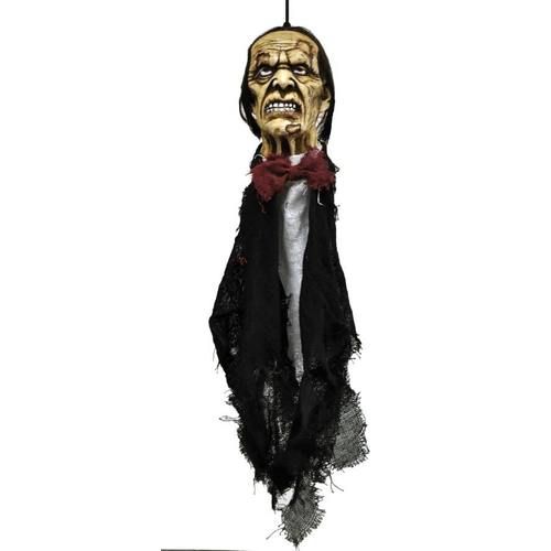 Head With Bow Tie. Halloween Heads.