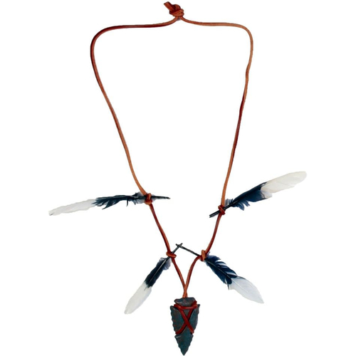 Native Warrior Arrowhead Neckl
