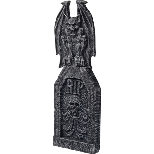 Ornate Gargoyle Tombstone