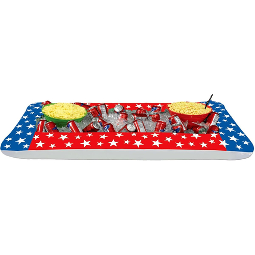Patriotic Buffet Inflatable. Holiday Decorations.