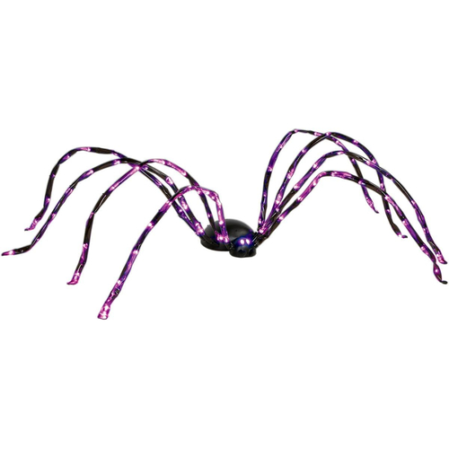 Purple Lighted Spider