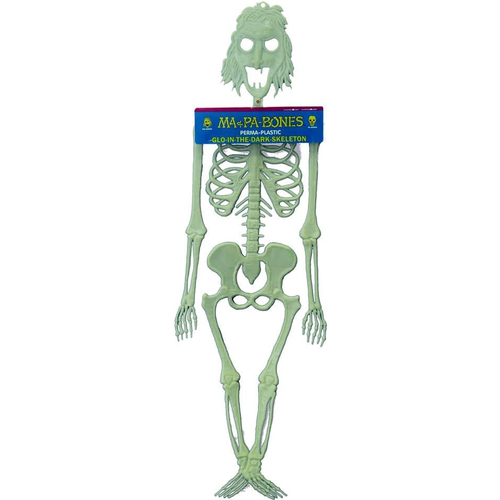 Screaming Glowing Skeleton.