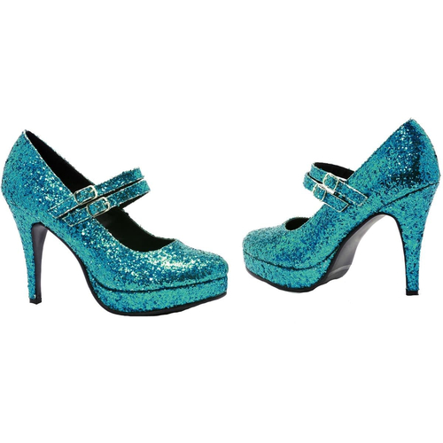 Shoe Alice Blue Glitter Size 7