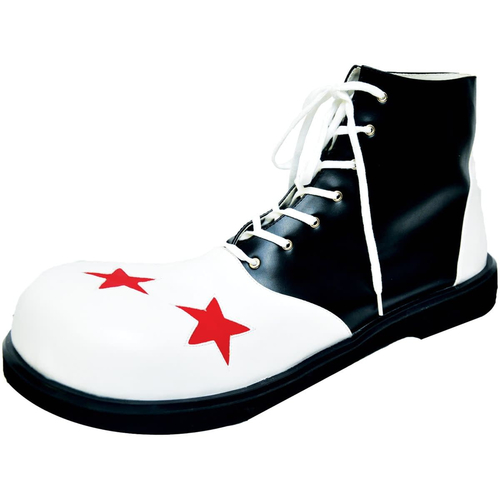 Shoe Clown B And W Men Lg