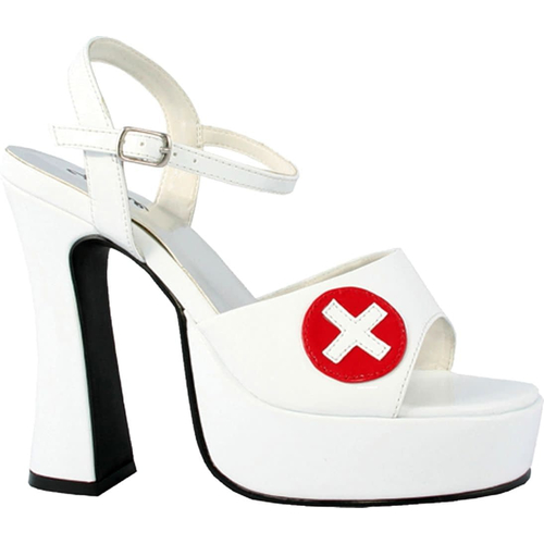 Shoe Nurse White Sexy Sz 7