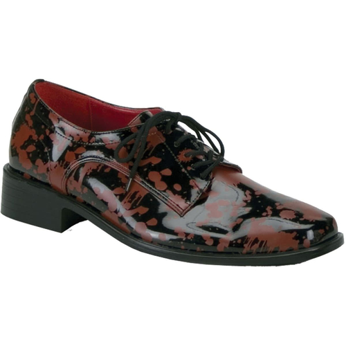 Shoes Blood Splatter Bk Rd Xl