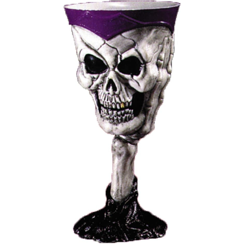 Skull Goblet. Halloween Table Decorations.