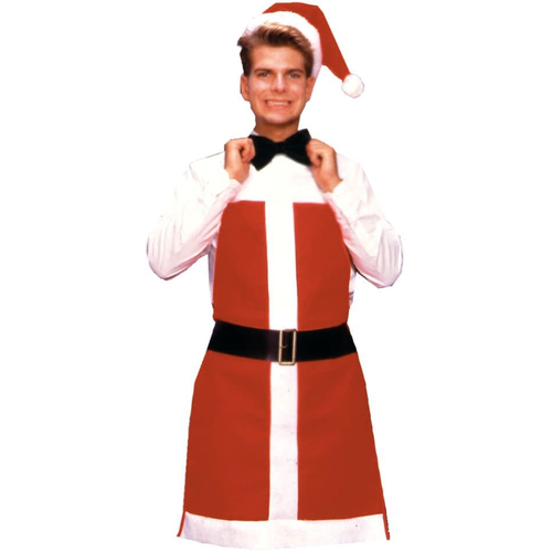 Apron Santa Bartender