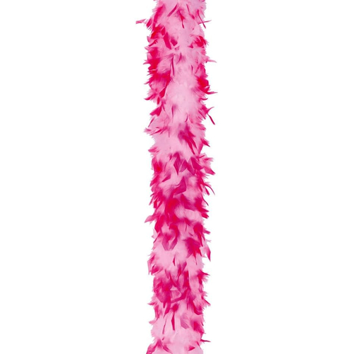 Boa Feather 40 Wht Hot Pk Tip