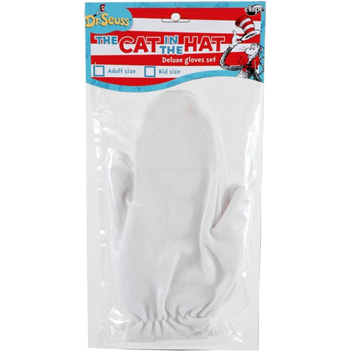 Cat In Hat Gloves Adult