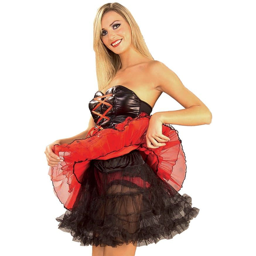 Crinoline Black Ad 19 Length