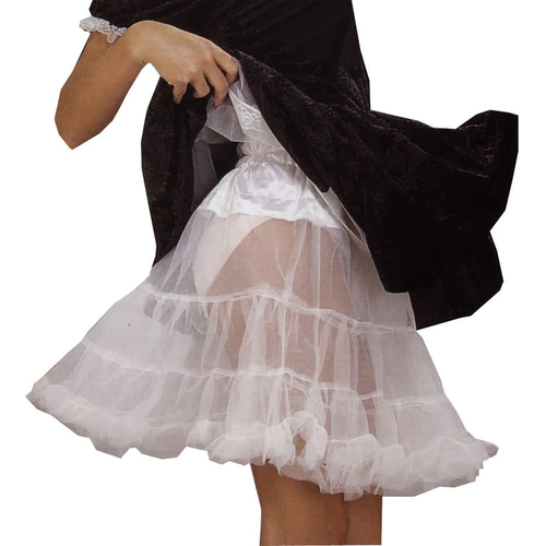 Crinoline White Ad Plus 19''