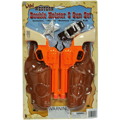 Double Holster And Gun Set