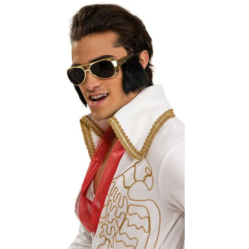 Elvis Glasses With Sideburns