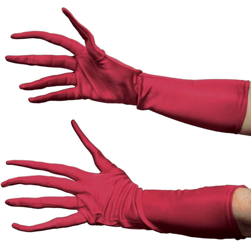 Gloves Creepy Nghtmr Brgndy