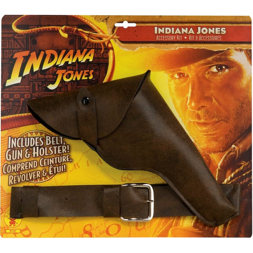 Indi Jones Gun W/Belt/Holster