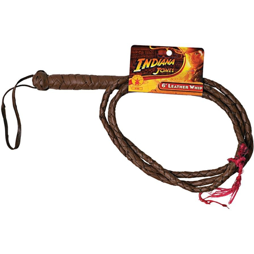 Indiana Jones Whip 6' Leather