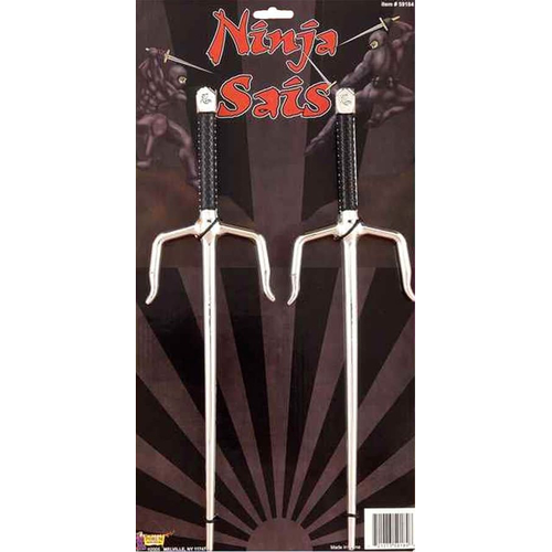 Ninja Metallic Sais 14 Inch