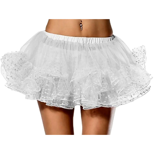 Petticoat Polkadot White
