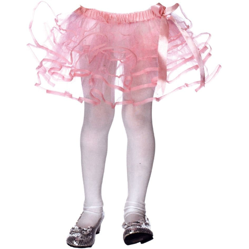 Petticoat Tulle W/Bow Chld Pk