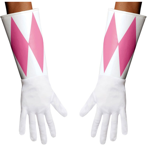 Pink Ranger Adult Gloves
